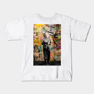 Banksy Love Is The Answer Kids T-Shirt